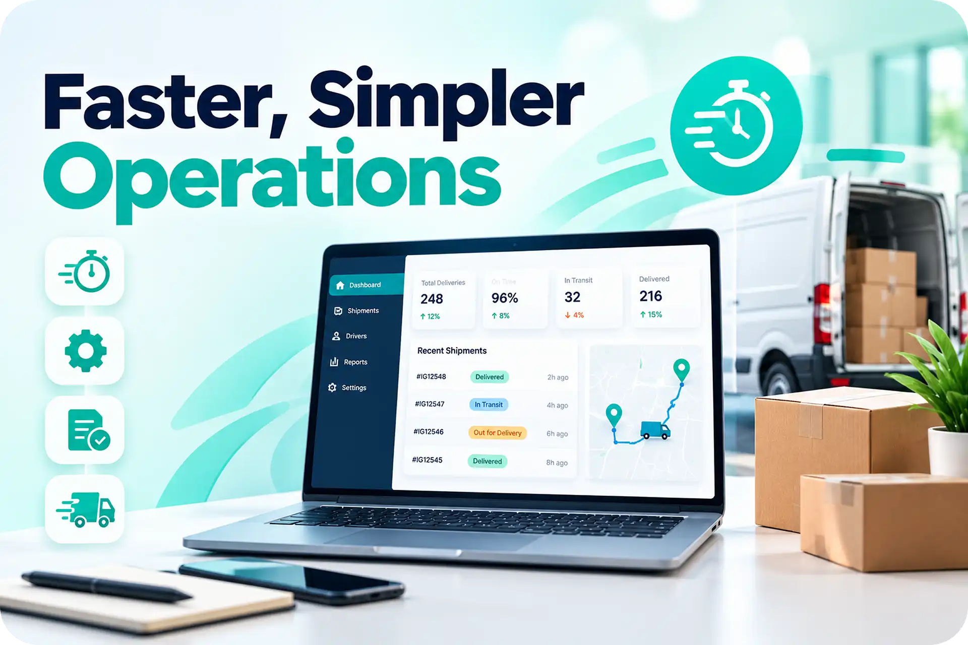 Faster, Simpler Operations