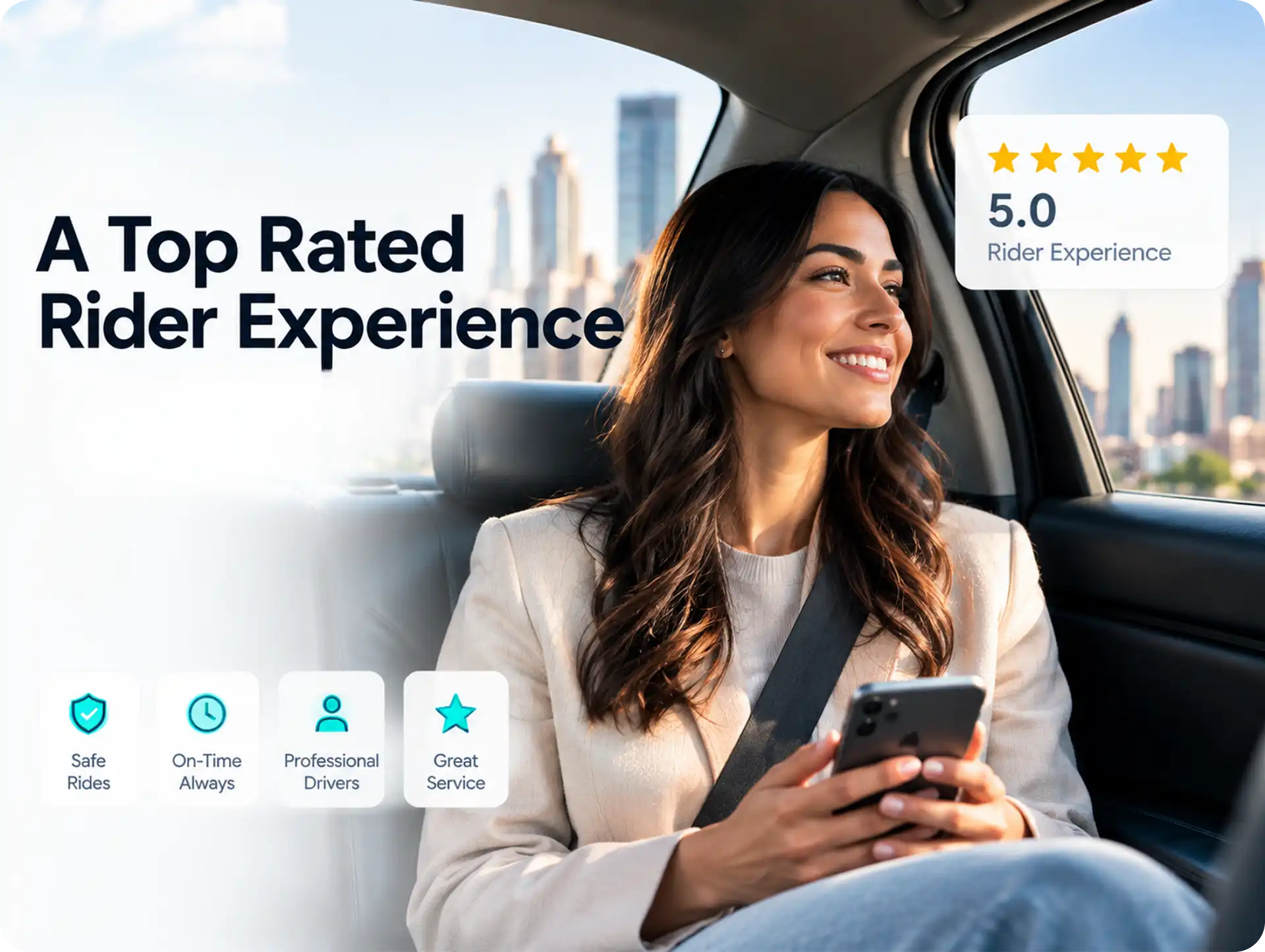 A Top Rated Rider Experience