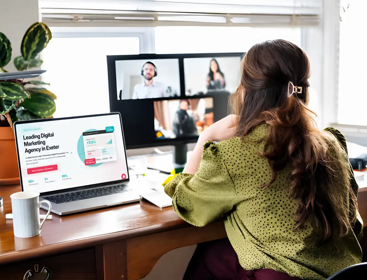Elore Digital marketing team collaborating on a client campaign